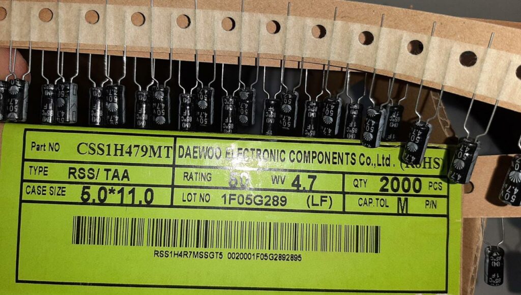 DAEWOO CAPACITOR