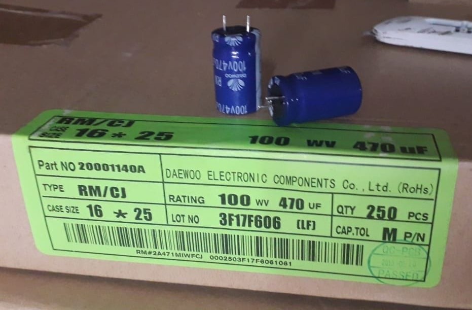 DAEWOO ELECTROLYTIC CAPACITOR