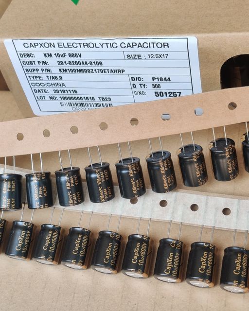 Capaxon capacitor 10uf 600v